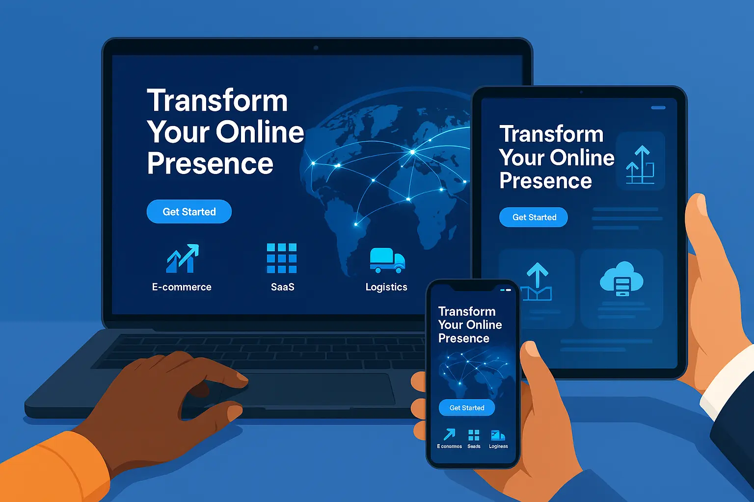 A group of people chatting and laughing 